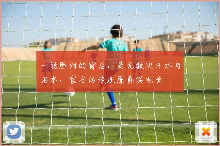 一场胜利的背后，是无数次汗水与泪水，官方访谈还原真实电竞