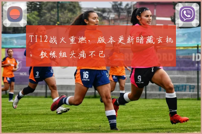 TI12战火重燃，版本更新暗藏玄机，教练组头痛不已
